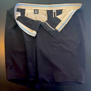 FJ Men’s Golf Shorts, Black, Size 42